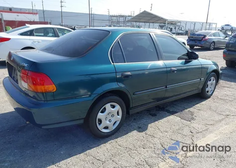1998 Honda Civic Lx from USA, damaged, VIN 2HGEJ667XWH525938